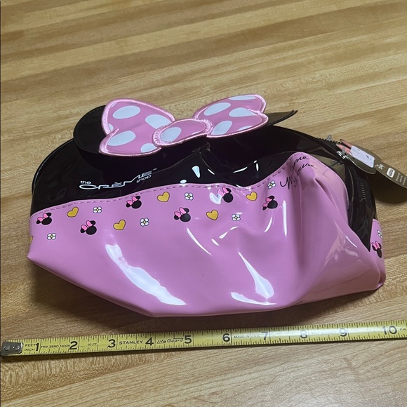 # 0743+ Pink Polka Dot Bow Cosmetic Bag - Picture 4 of 5